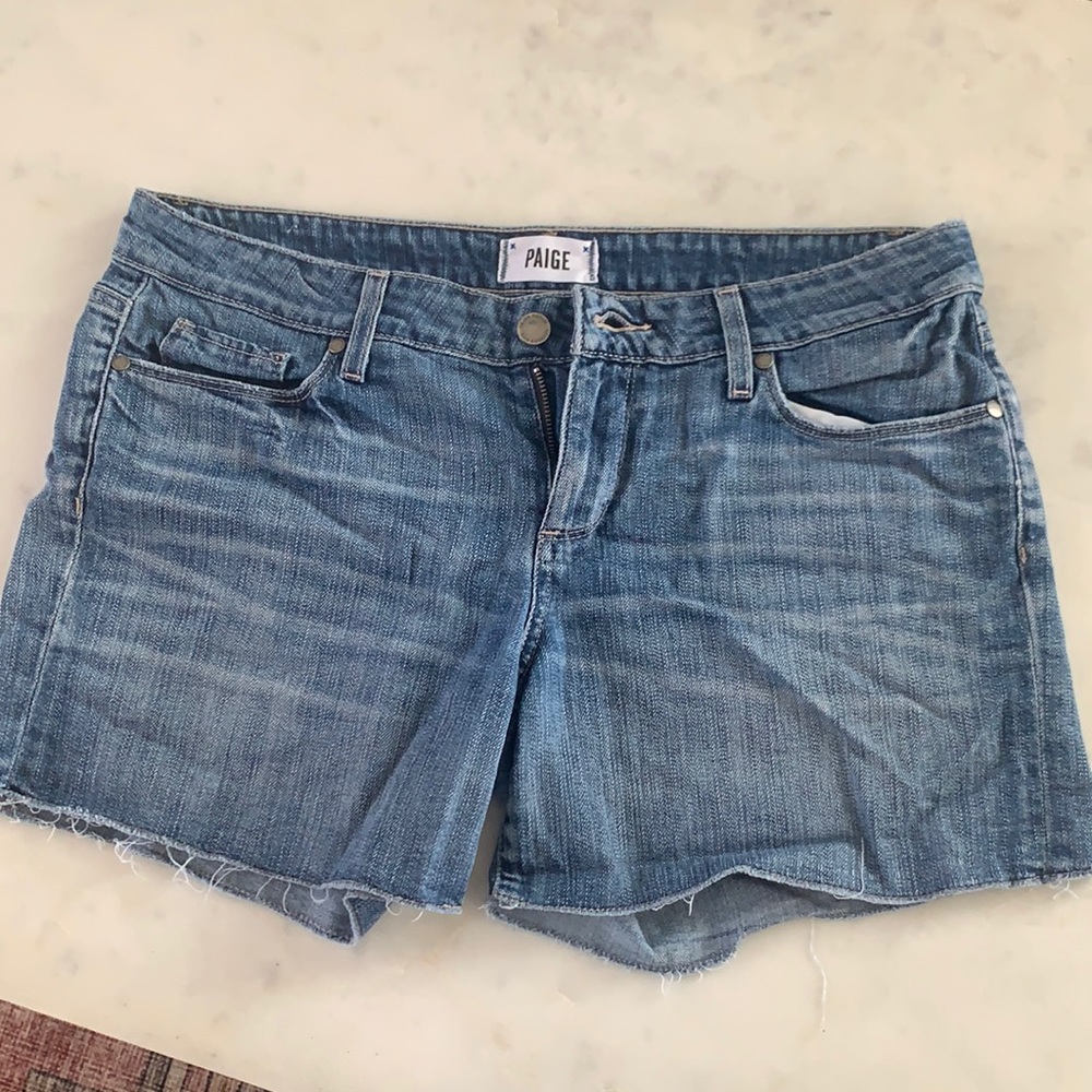 Paige denim cut offs
